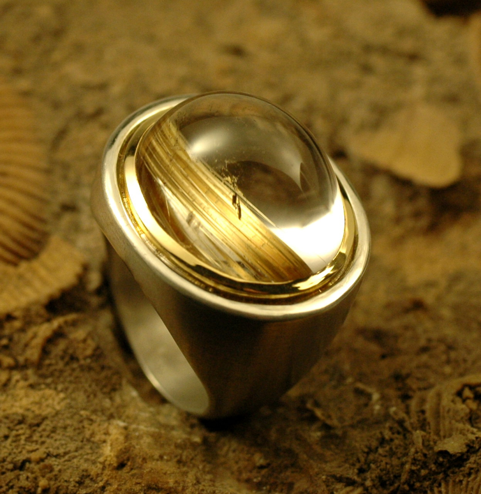 Rutilquarz Ring